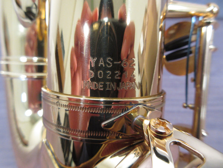 YAMAHA Alto Saxophone YAS-62 #D02214