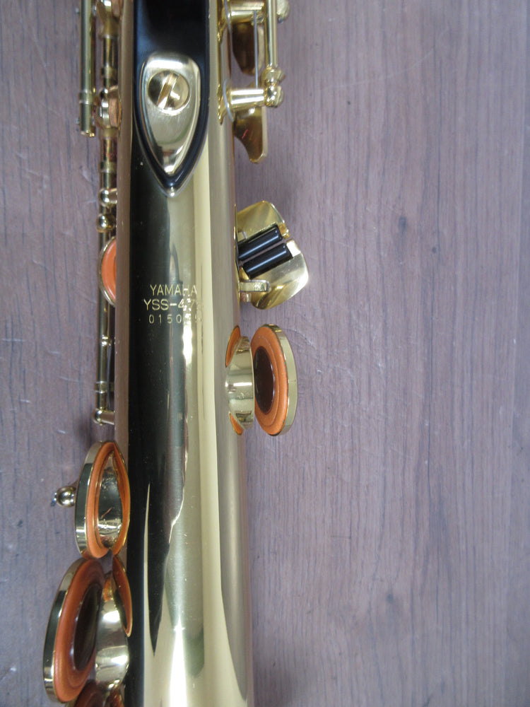 YAMAHA Soprano Saxophones YSS-475 #015075