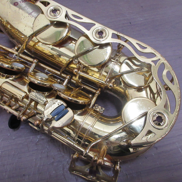 YAMAHA AltoSaxophone YAS-62 Purple Logo #022612