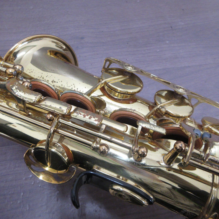 YAMAHA AltoSaxophone YAS-62 Purple Logo #022612