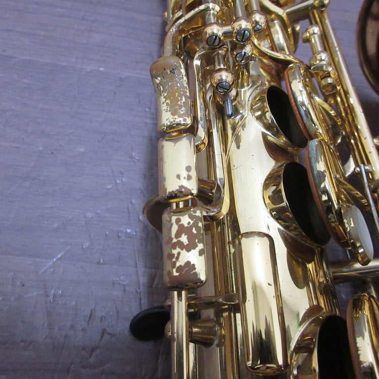 YAMAHA AltoSaxophone YAS-62 Purple Logo #022612