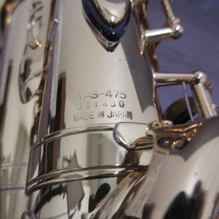 YAMAHA Alto Saxophone YAS-475 #J91430