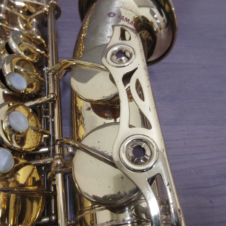 YAMAHA AltoSaxophone YAS-62 Purple Logo #022612