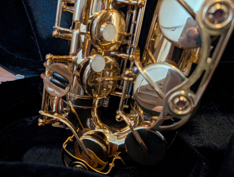 YAMAHA AltoSaxophone YAS-475 #116136