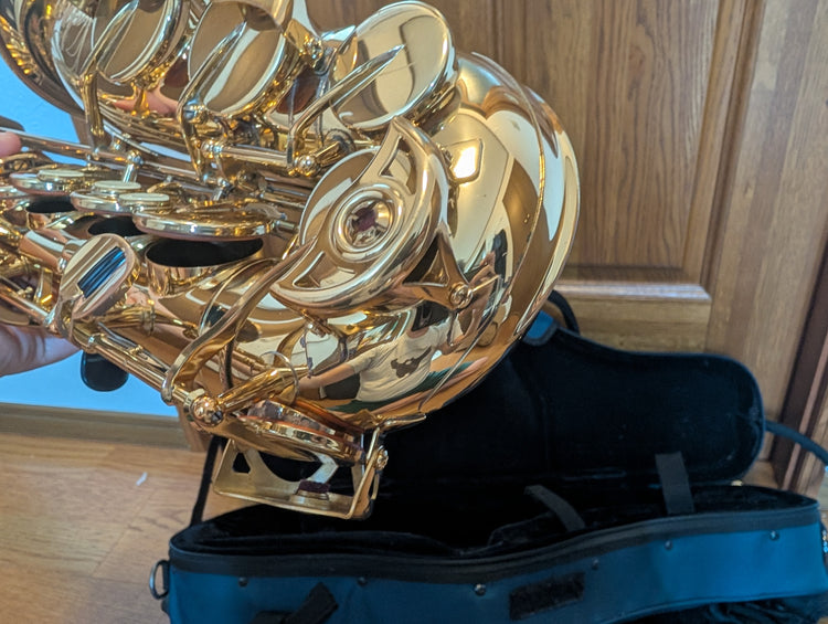 YAMAHA AltoSaxophone YAS-475 #116136